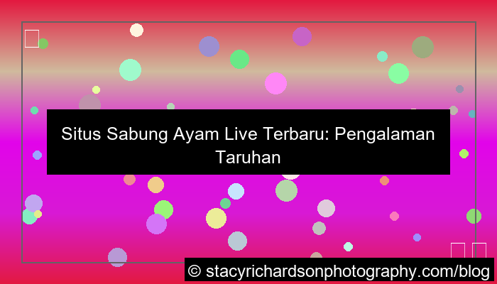 situs sabung ayam live terbaru