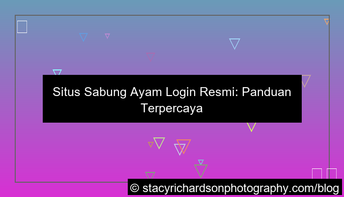 situs sabung ayam login resmi