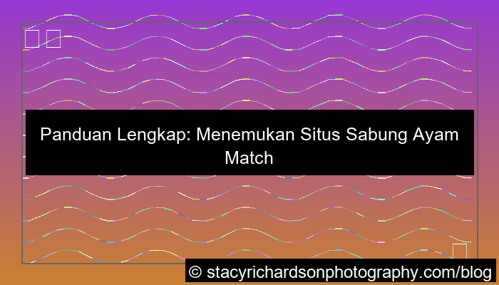 situs sabung ayam match terbaik
