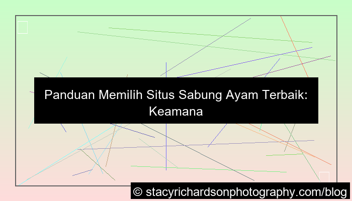 situs sabung ayam pilihan terbaik