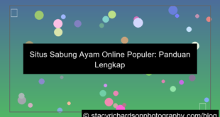 desain situs sabung ayam populer