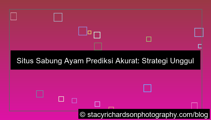 situs sabung ayam prediksi akurat