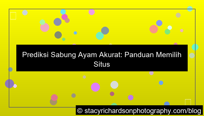 visual situs sabung ayam prediksi