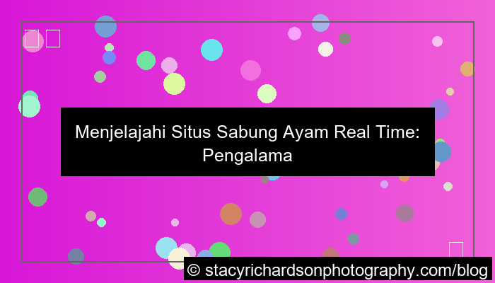 situs sabung ayam real time
