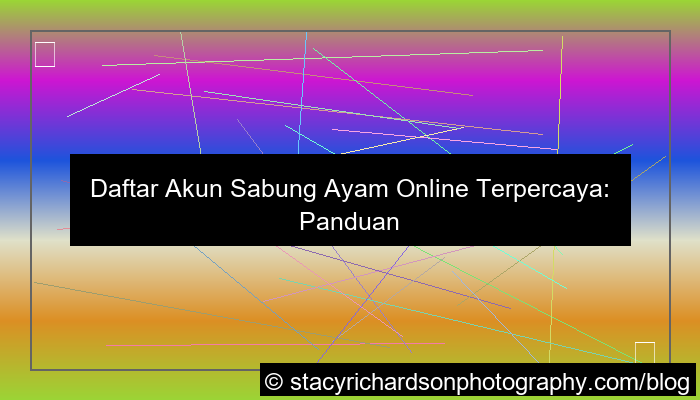 gambar situs sabung ayam registrasi akun