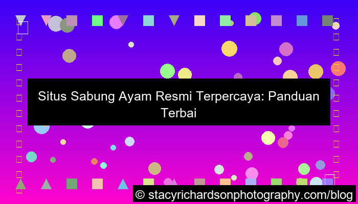 situs sabung ayam resmi terpercaya