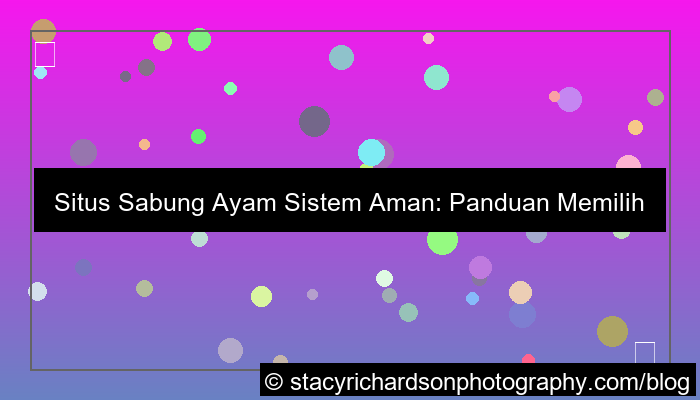 situs sabung ayam sistem aman