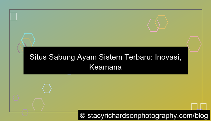 situs sabung ayam sistem terbaru