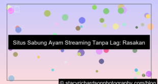 situs sabung ayam streaming tanpa lag