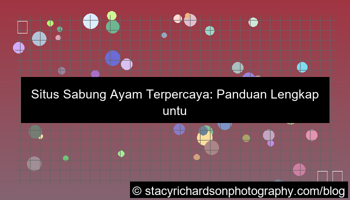 situs sabung ayam terpercaya