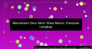 gambar skor akhir wala meron