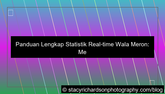 statistik real time wala meron