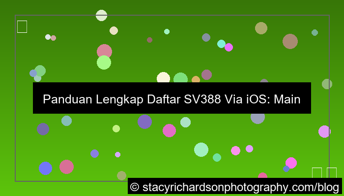 grafik sv388 daftar via ios