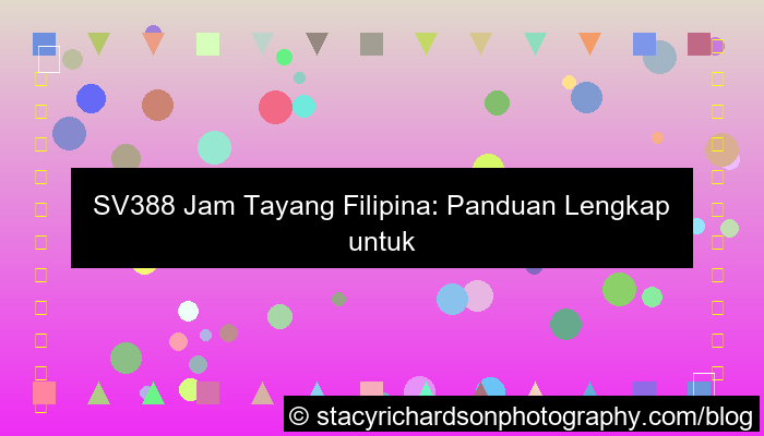 sv388 jam tayang filipina