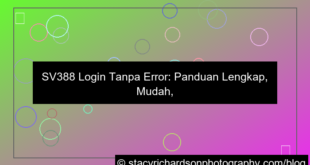sv388 login tanpa error