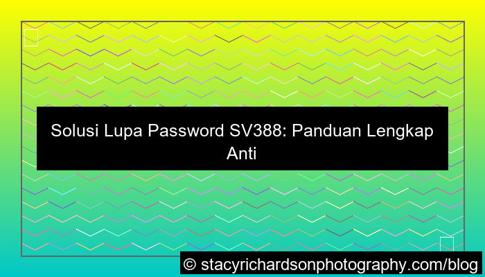 visual sv388 lupa password