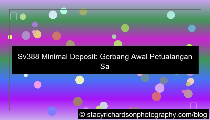 sv388 minimal deposit
