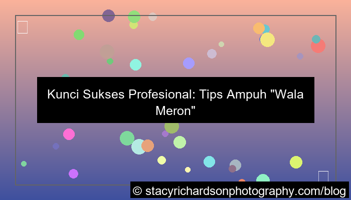 desain tips profesional wala meron