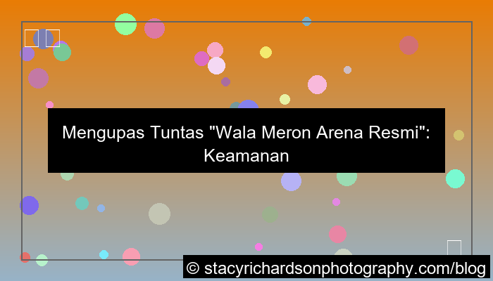 wala meron arena resmi