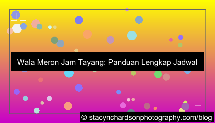 wala meron jam tayang