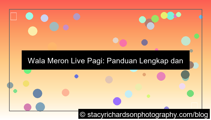 wala meron live pagi