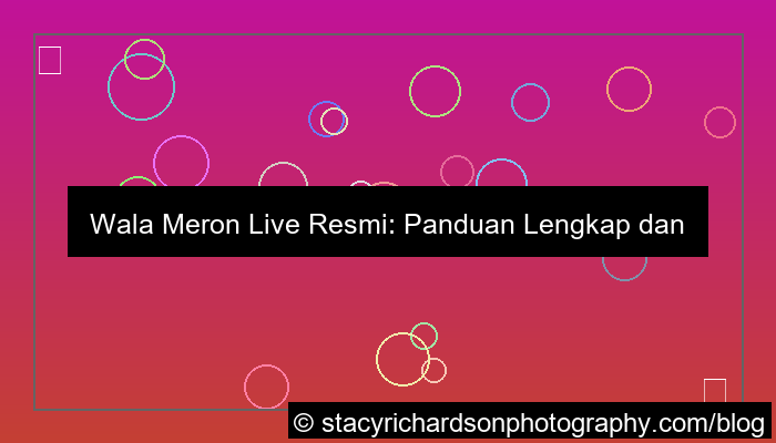 desain wala meron live resmi