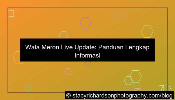 wala meron live update