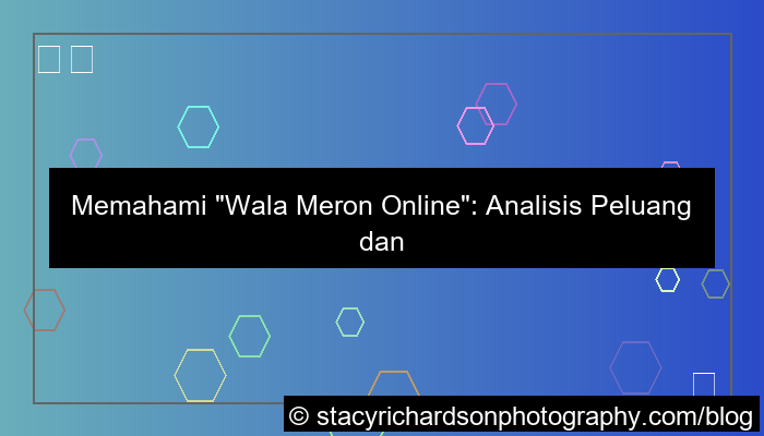 ilustrasi wala meron online