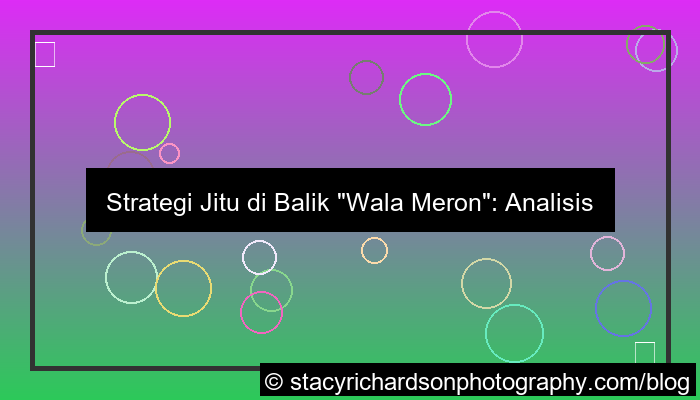 grafik wala meron pertandingan sengit