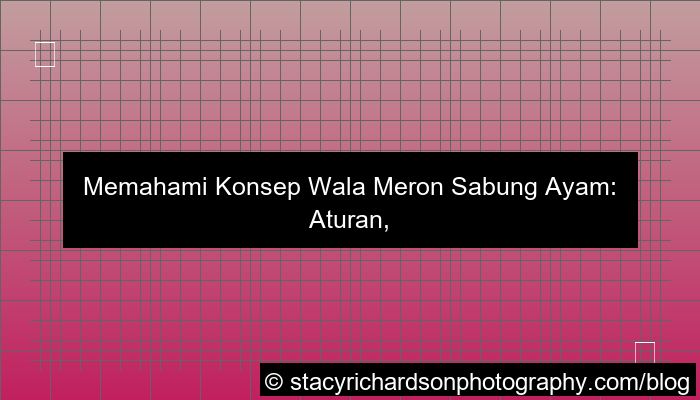 ilustrasi wala meron sabung ayam