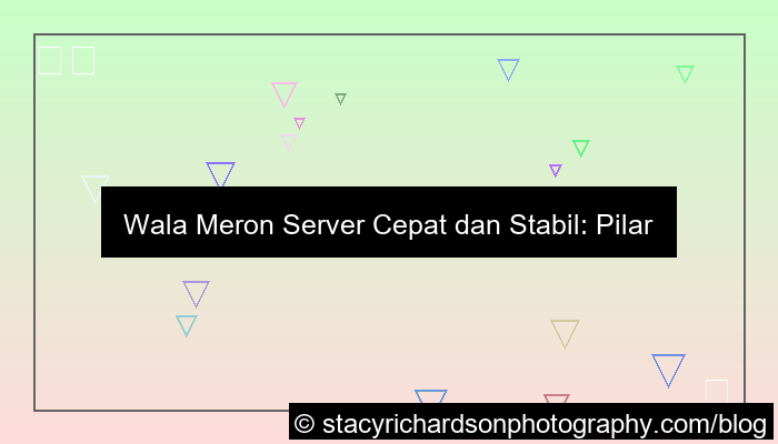 desain wala meron server cepat dan stabil
