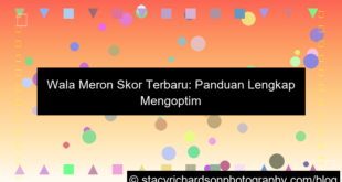wala meron skor terbaru