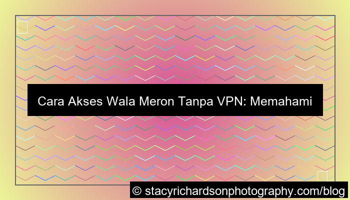 wala meron tanpa vpn