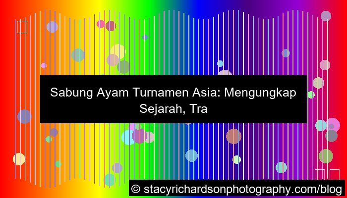 ilustrasi sabung ayam turnamen asia