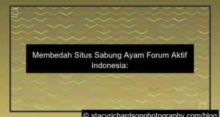 situs sabung ayam forum aktif indonesia