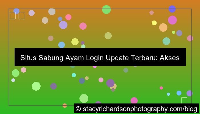 situs sabung ayam login update terbaru