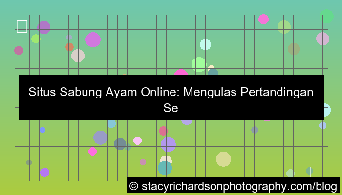 situs sabung ayam pertandingan sengit