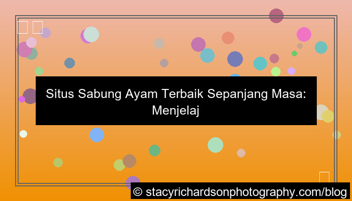 situs sabung ayam terbaik sepanjang masa