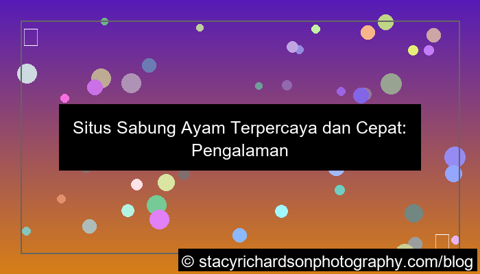 visual situs sabung ayam terpercaya dan cepat