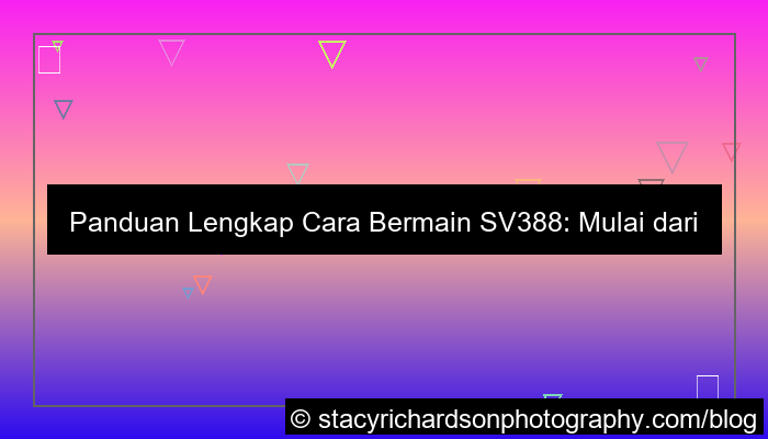 ilustrasi sv388 cara bermain