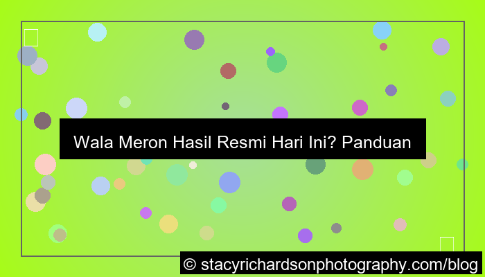 wala meron hasil resmi hari ini