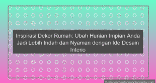 Inspirasi Dekor Rumah
