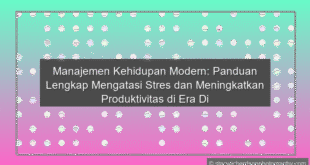 Manajemen Kehidupan Modern