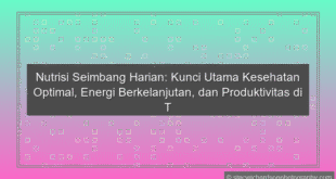 Nutrisi Seimbang Harian