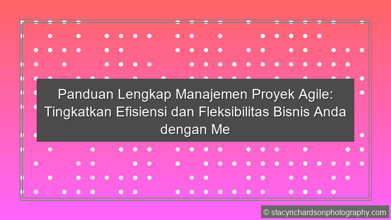 Manajemen Proyek Agile