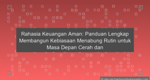 Kebiasaan Menabung Rutin
