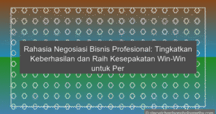 Negosiasi Bisnis Profesional