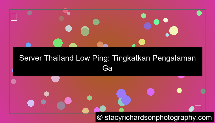 gambar server thailand low ping