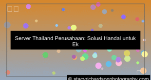 ilustrasi server thailand perusahaan