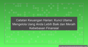 Catatan Keuangan Harian